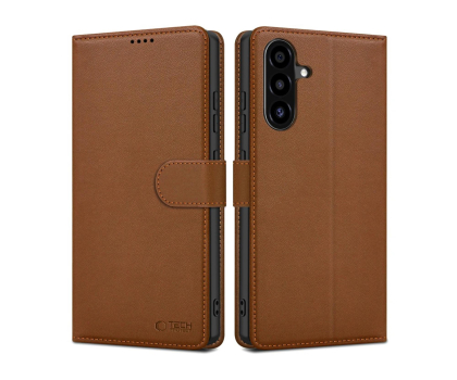 Etui do telefonów Tech-Protect Wallet do Samsung Galaxy A56 Brown